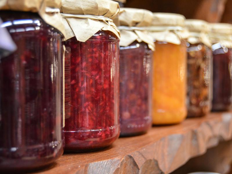 jars of jams