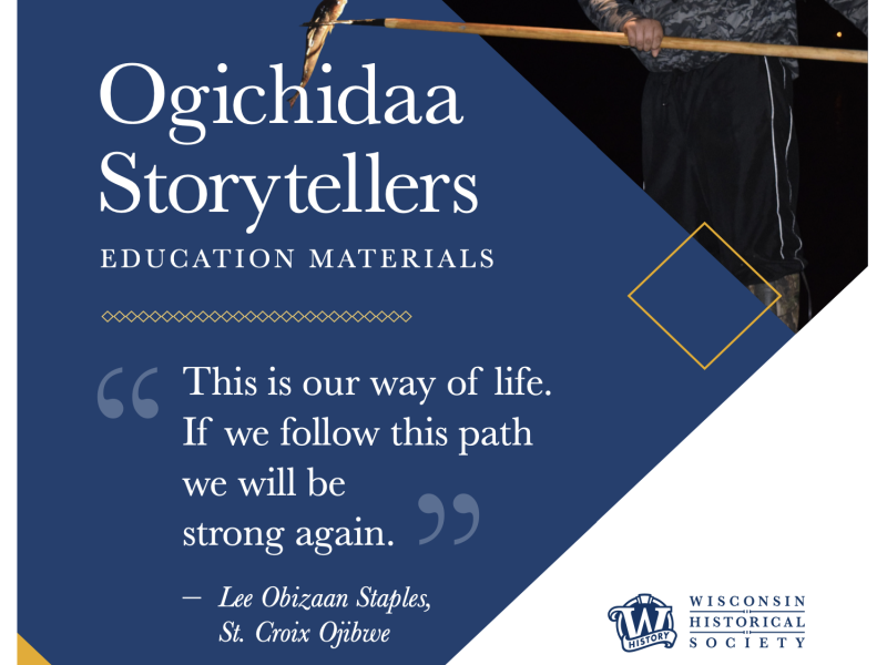 Ogichidaa Storytellers Cover