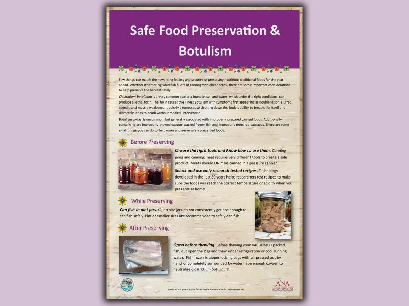 Botulism poster image
