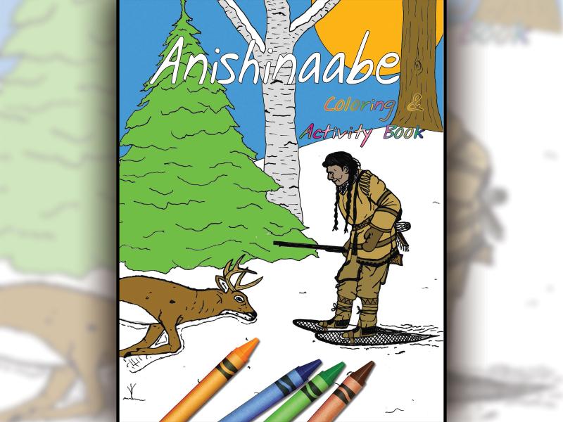 Coloring book cover