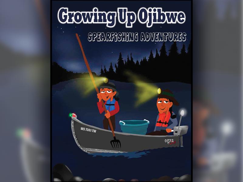 Growing Up Ojibwe Spearfishing book cover
