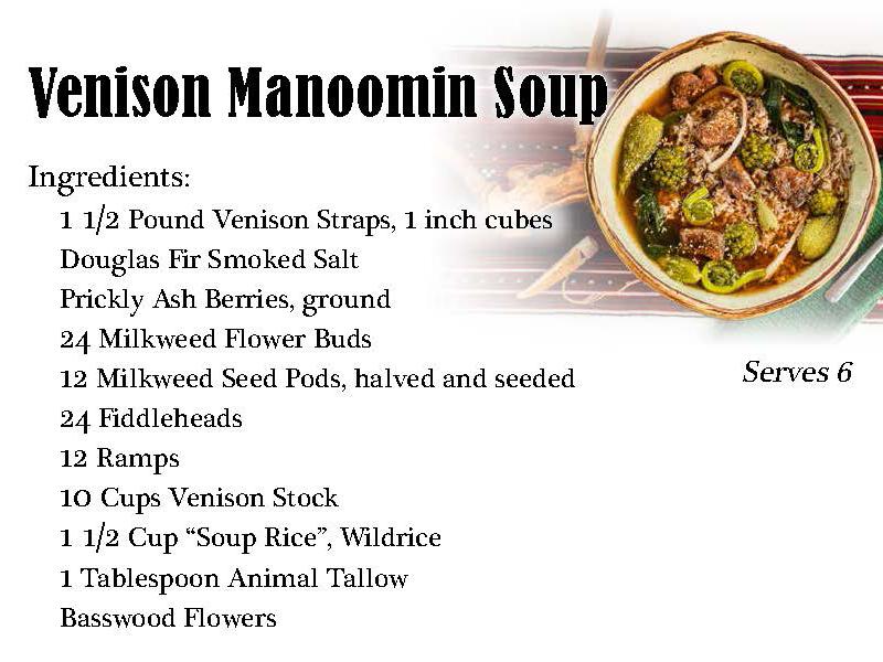 Venison Manoomin Soup card image