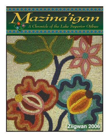 2006 Ziigwan (Spring) Mazina'igan Cover