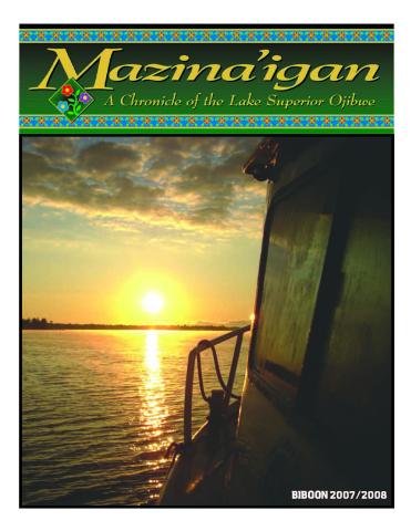 2007-2008 Biboon (Winter) Mazina'igan Cover