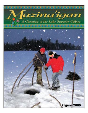 2009 Ziigwan (Spring) Mazina'igan Cover