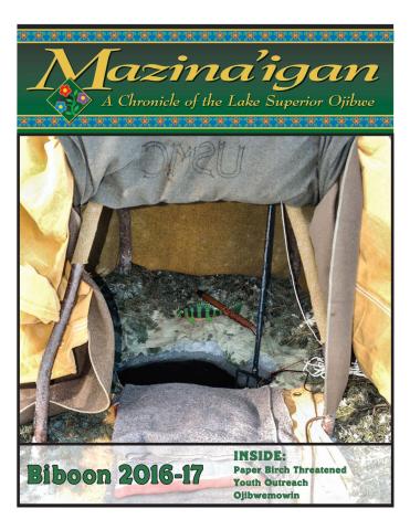 2016 Biboon (Winter) Mazina'igan | Great Lakes Indian Fish & Wildlife ...