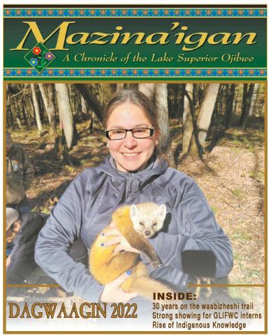 2022 Dagwaagin (Fall) Mazina'igan Cover