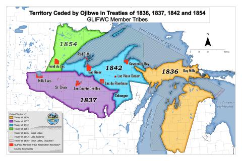 current ceded map