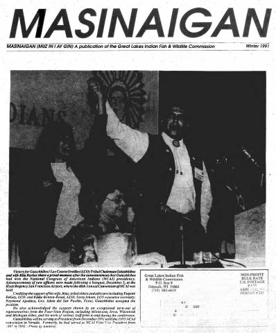 1991 Biboon (Winter) Mazina'igan | Great Lakes Indian Fish & Wildlife ...