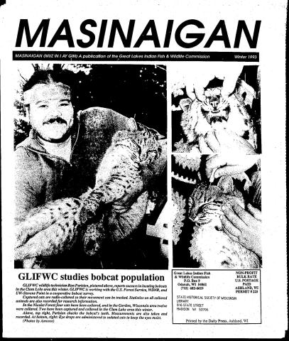 1993 Biboon (Winter) Mazina'igan | Great Lakes Indian Fish & Wildlife ...