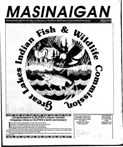 1994 Ziigwan (Spring) Mazina'igan Cover