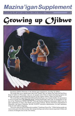 2001 Dagwaagin (Fall) Supplement Mazina'igan Cover