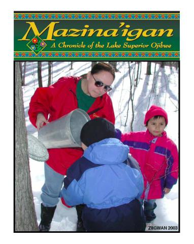 2003 Ziigwan (Spring) Mazina'igan Cover