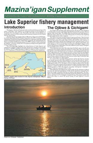 2005 Dagwaagin (Fall) Supplement Mazina'igan Cover