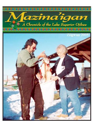 2005 Ziigwan (Spring) Mazina'igan Cover