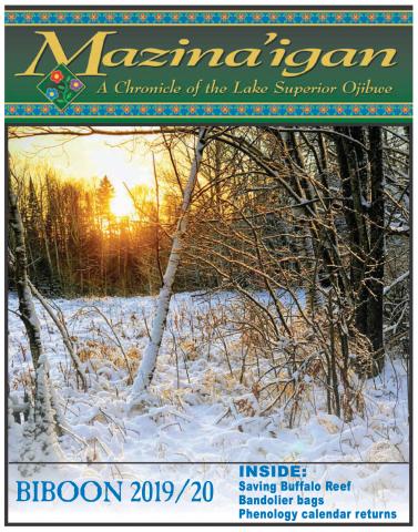 2019-2020 Biboon (Winter) Mazina'igan Cover