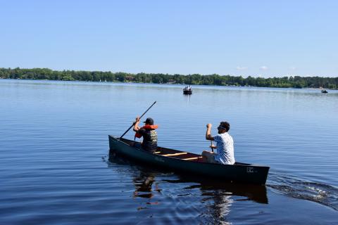 sandy lake canoe