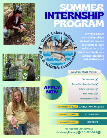 2026 Internship flyer