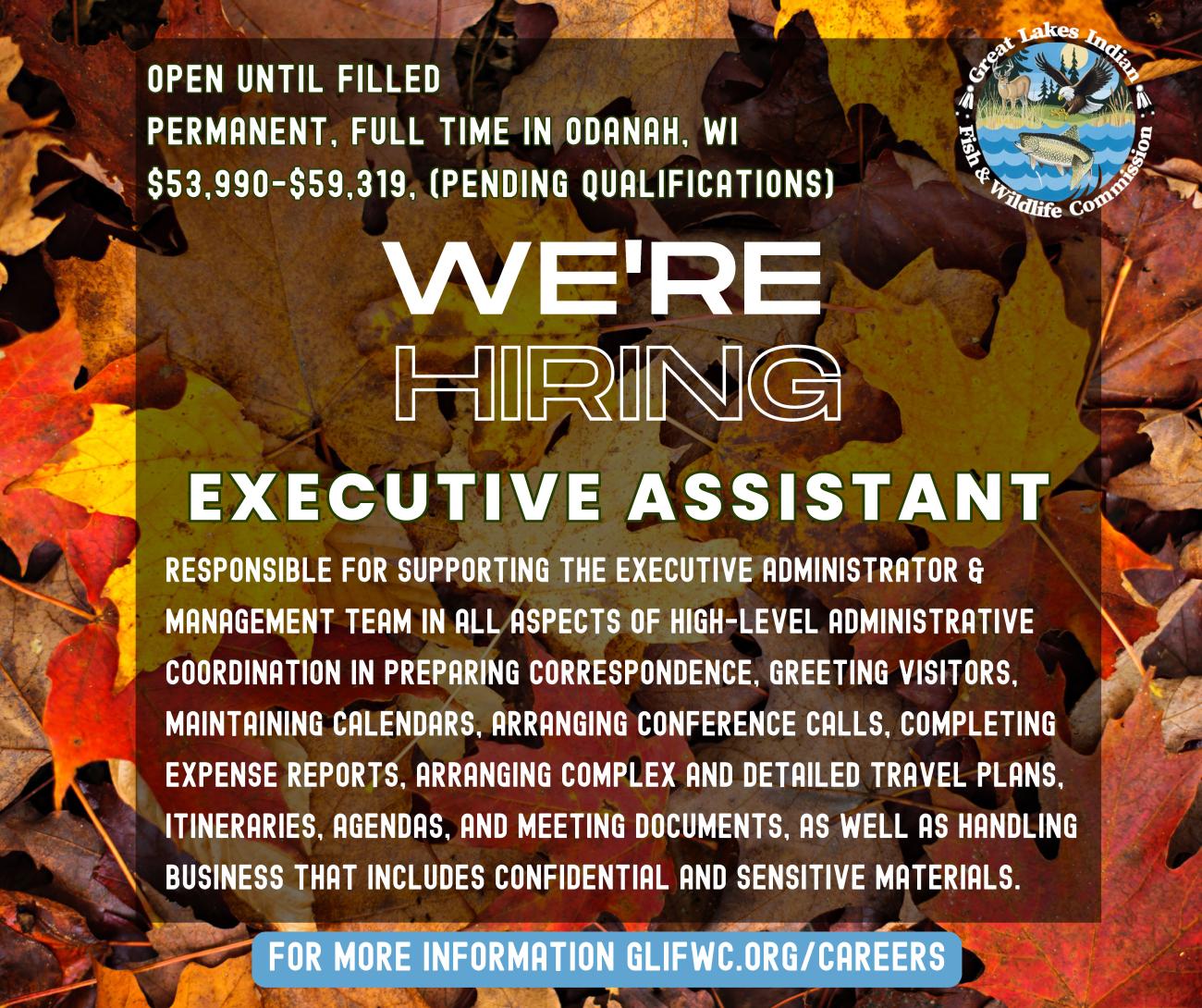 executive assistant position