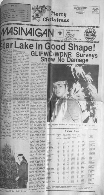 1987 January Mazina'igan Cover