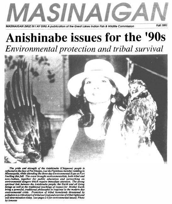 1991 Dagwaagin (Fall) MAzina'igan Cover