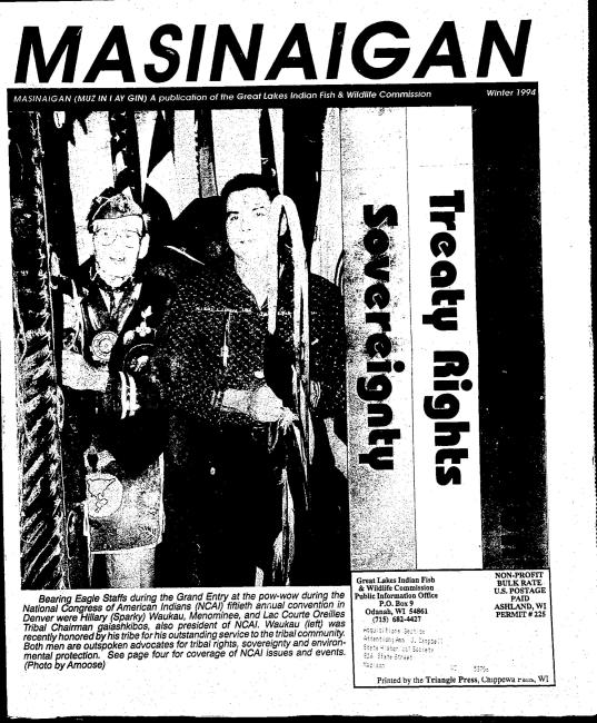 1994 Biboon (Winter) Mazina'igan Cover