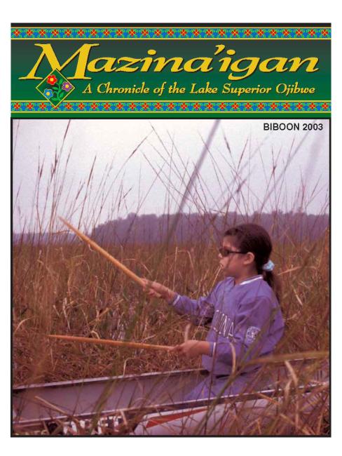 2003 Biboon (Winter) Mazina'igan Cover
