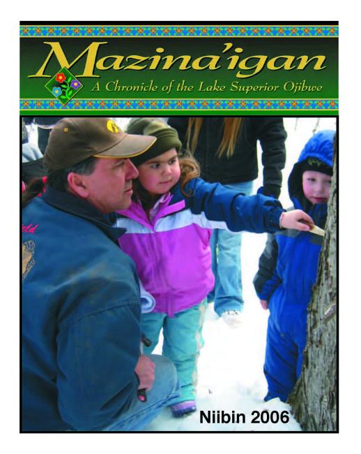2006 Niibin (Summer) Mazina'igan Cover