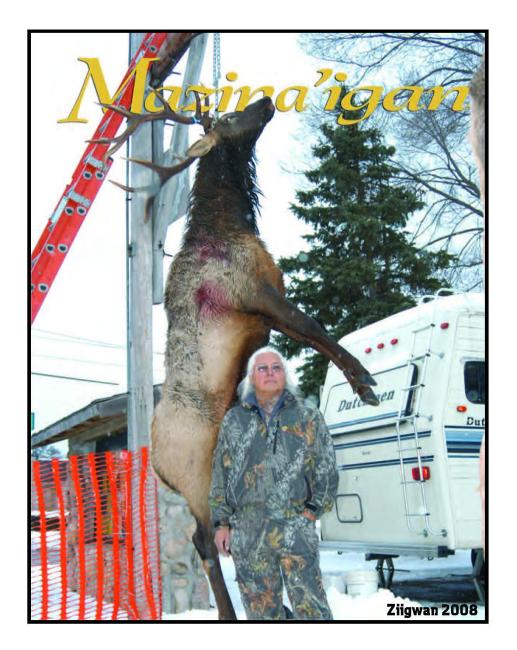 2008 Ziigwan (Spring) Mazina'igan Cover