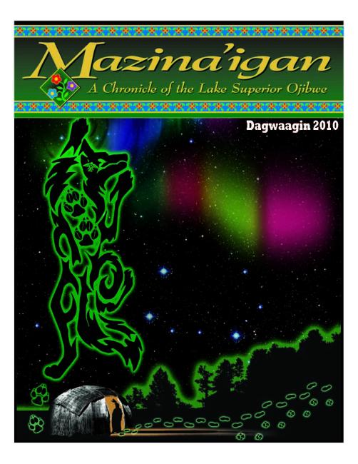 2010 Dagwaagin (Fall) Mazina'igan Cover