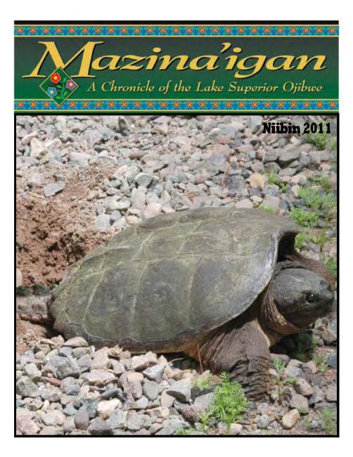 2011 Ziigwan/Niibin (Spring/Summer) Mazina'igan Cover