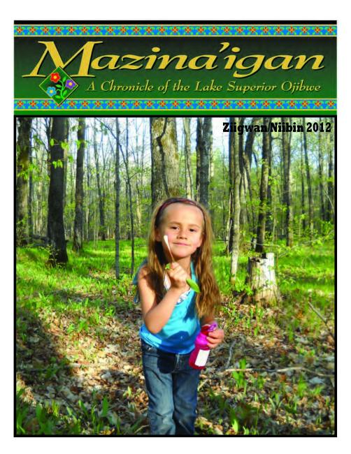 2012 Ziigwan/Niibin (Spring/Summer) Mazina'igan Cover