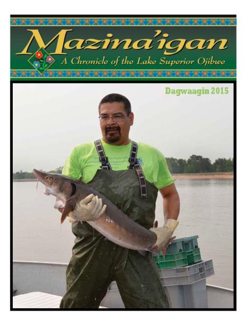 2015 Dagwaagin (Fall) Mazina'igan Cover