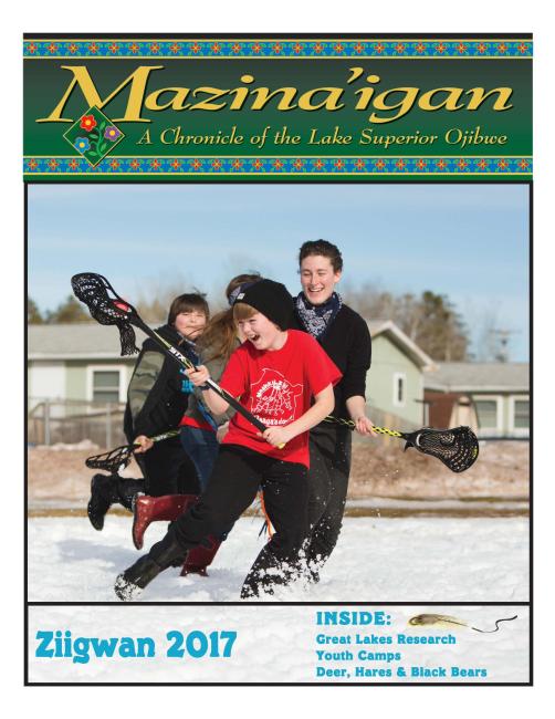 2017 Ziigwan (Spring) Mazina'igan Cover