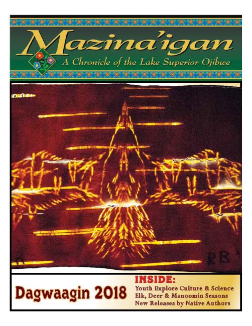 2018 Dagwaagin (Fall) Mazina'igan Cover