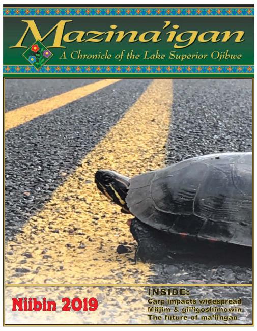 2019 Niibin (Summer) Mazina'igan Cover