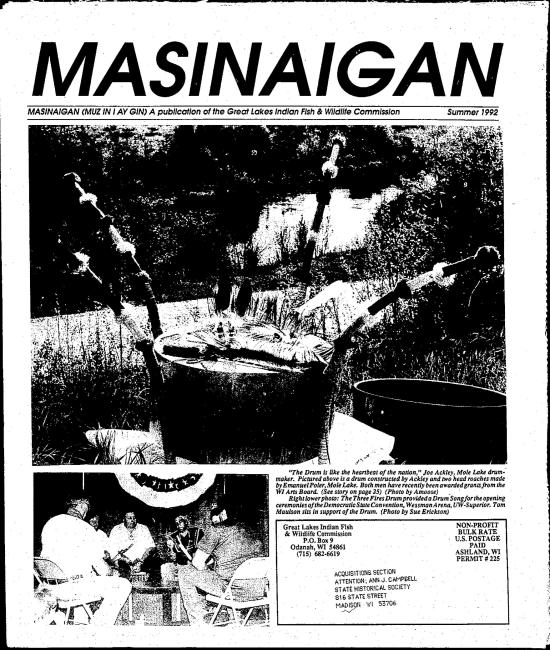 1992 Niibin (Summer) Mazina'igan Cover