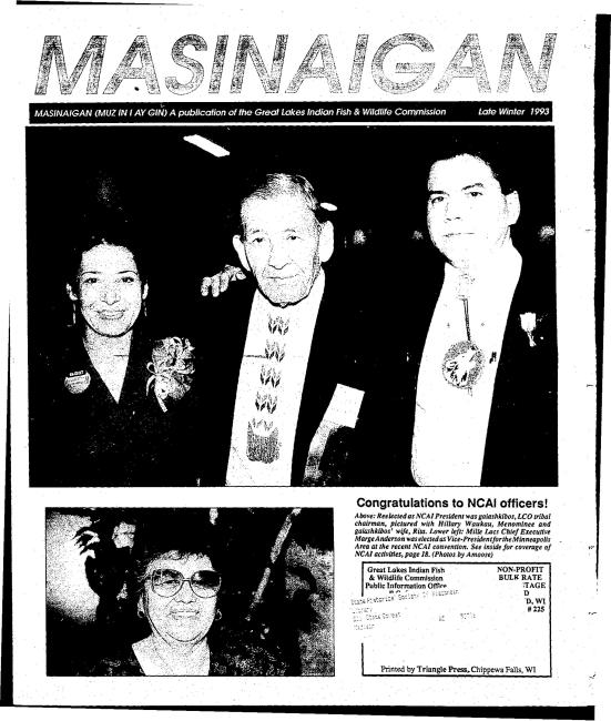 1993 Late Winter Mazina'igan Cover