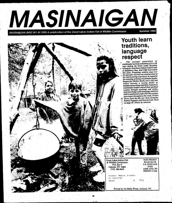 1993 Niibin (Summer) Mazina'igan Cover