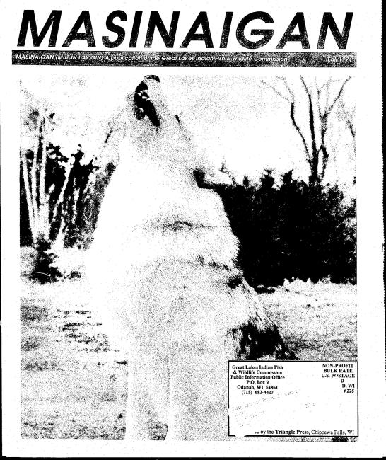 1994 Dagwaagin (Fall) Mazina'igan Cover