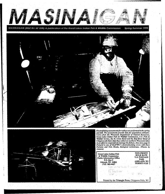 1995 Ziigwan.Niibin (Spring.Summer) Mazina'igan Cover