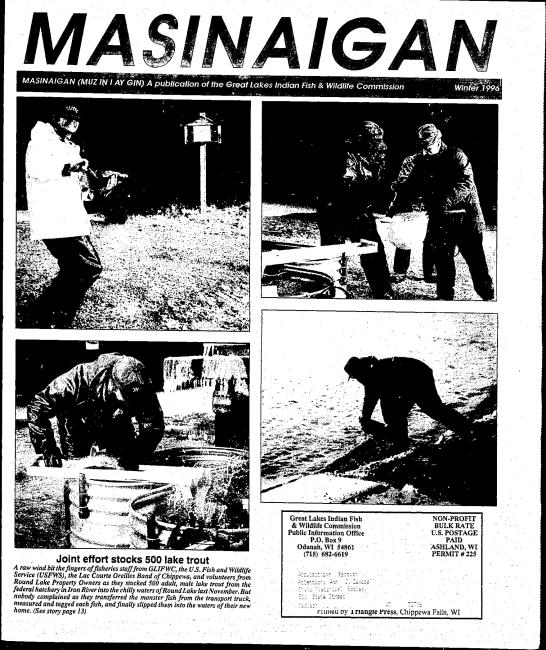 1996 Biboon (Winter) Mazina'igan Cover