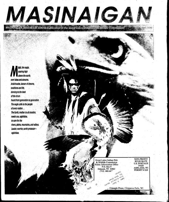 1996 Dagwaagin (Fall) Mazina'igan Cover
