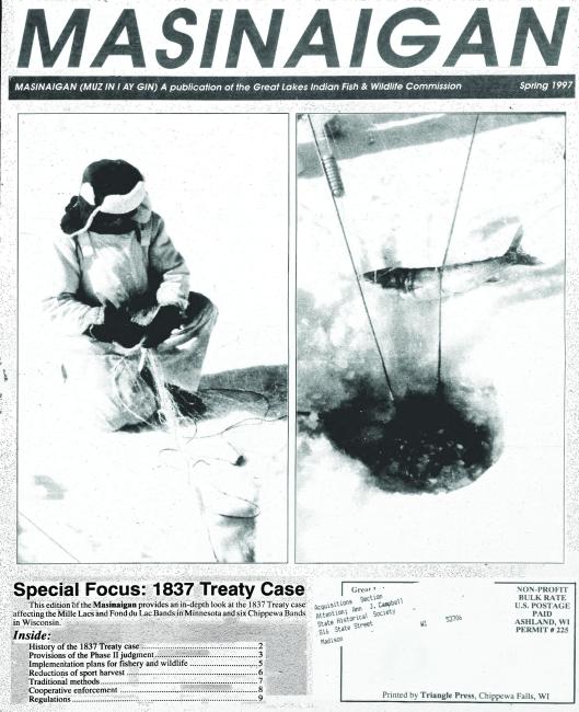 1997 Ziigwan (Spring) Mazina'igan Cover