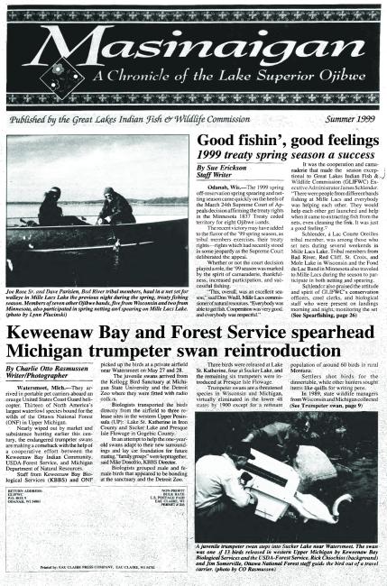 1999 Niibin (Summer) Mazina'igan Cover