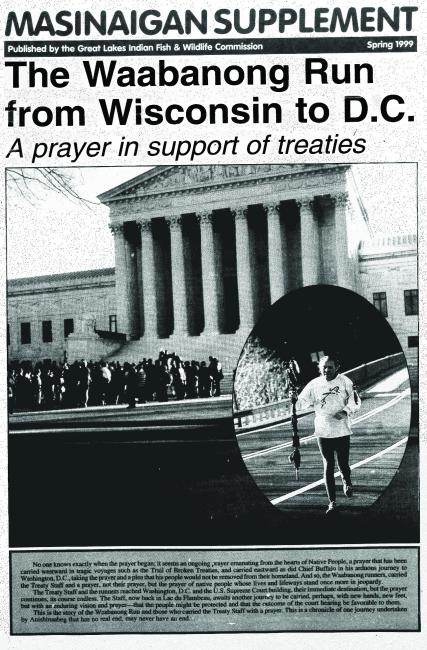 1999 Ziigwan (Spring) Supplement Mazina'igan Cover