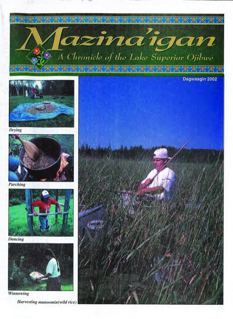 2002 Dagwaagin (Fall) Mazina'igan Cover