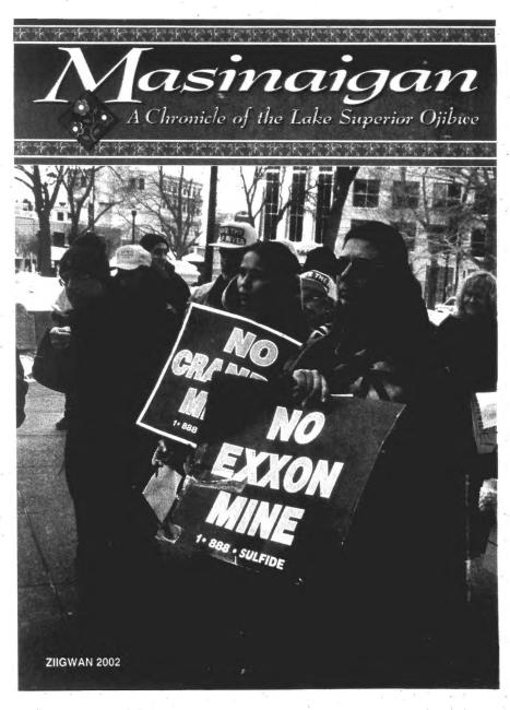 2002 Ziigwan (Spring) Mazina'igan Cover