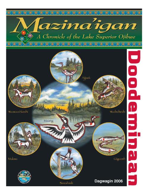 2006 Dagwaagin (Fall) Mazina'igan Cover