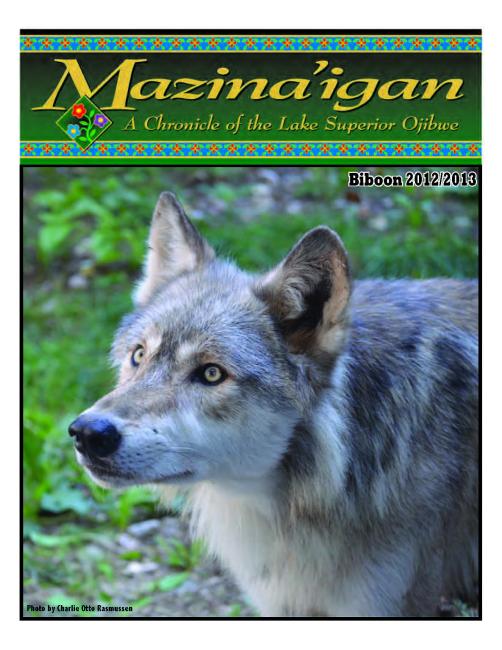 2012 Biboon (Winter) Mazina'igan Cover